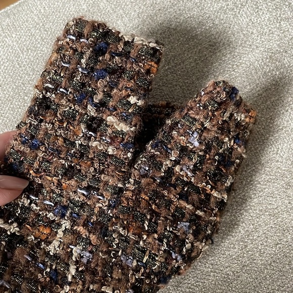 Coldwater Creek Wool Blend Old Money Designer Vibes Tweed Look Blazer Jacket - Picture 14 of 14